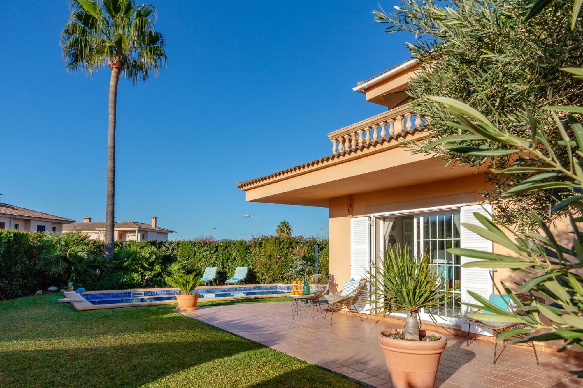 Villa Palmera Palma de Mallorca Bagian luar foto
